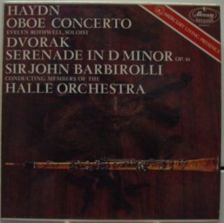 Barbirolli Rothwell Haydn Dvorak Oboe LP Mint MG 50041