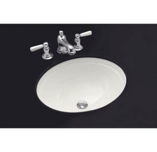 Kohler Bancroft White Undermount 17 Bath Sink 2319 0