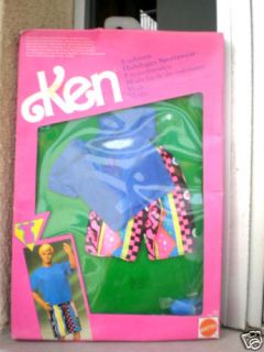 Barbie Ken Fashions Mattel 1991 Clothes for Him New See
