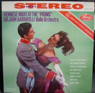 barbirolli viennese night at the proms label format 33 rpm 12 lp 