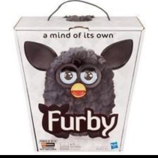2012 Furby Black Fur in Hand Brand New VHTF 100 SEALED Cheap Shipping 