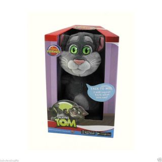 Cuddle Barn 11 Animated Talking Tom Cat Plush Toy Repeats Back What 