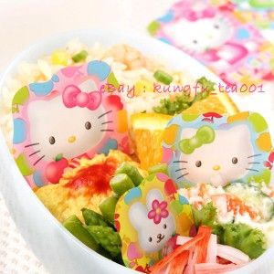   Kitty & Cathy Food Bento Divider Baran Plastic Paper Party Decorate