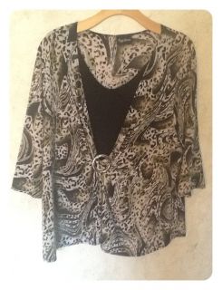 Womans Plus Size 4X Maggie Barnes Casual to Career Top