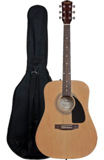 Fender FA 100 Dreadnought Acoustic Guitar with Gig Bag   Natural