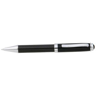   Moshannon Brass Ballpoint Pen Carbon Fiber Barrel Gloss Black 41073