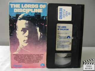   Lords of Discipline VHS David Keith, Robert Prosky, Barbara Babcock