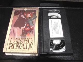 Casino Royale VHS The Original 007 James Bond Movie 646654000043 