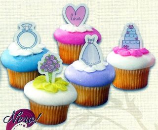   Picks Cake Toppers Bridal Shower Decorations Bakery Supplies 24