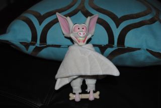 Anastasia White Bat Bartok Talking Plush Doll 1997