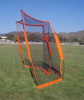 Bownet Bowbs Portable Baseball Softball Backstop Hitting Net 17 5 x 9 