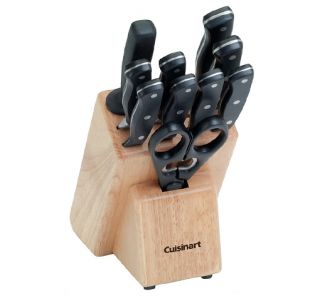    11 Piece High Carbon Stainless Steel Knife Set with Sharpening Steel