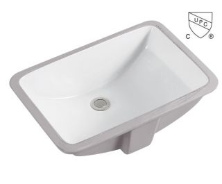   Lavatory Vessel Sink Ceramic Under Counter Basin 2254 UPC Certified