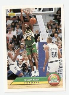   93 Shawn Kemp Upper Deck McDonalds Basketball Trading Card P38