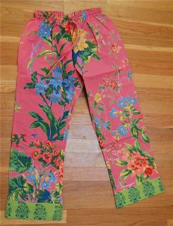 Equine Organix Childrens XS Breech Cover UPS Pink Cotton Floral Cute 