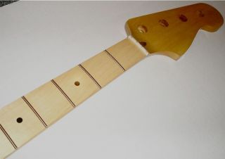 Bass Neck Maple for Fender Jazz Project Fits Precision