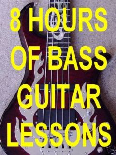 Hours Bass Guitar Lessons Beginner Country Rock Blues