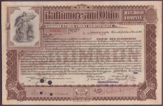 The Baltimore and Ohio Railroad Company, Common Stock Trust 