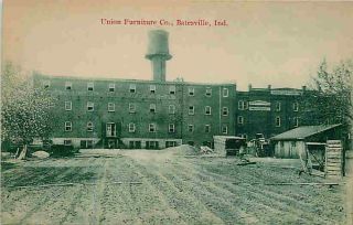 Batesville Indiana in 1908 The Union Furniture Company