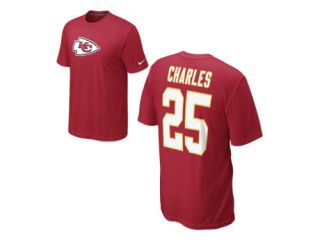 Nike Name and Number (NFL Chiefs / Jamaal Charles) Mens T Shirt