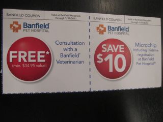  Banfield Pet Hospital Coupons $44 95 Savings  