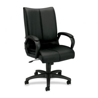 Basyx by HON VL111 Leather Executive High Back Chair VL111SB11 Loop 