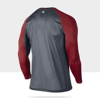 Nike Pro Combat Core Fitted Raglan 12 Long Sleeve Mens Baseball Shirt 