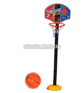 Baby Children Intellectual Toys Basketball Stands with Tie Pump 