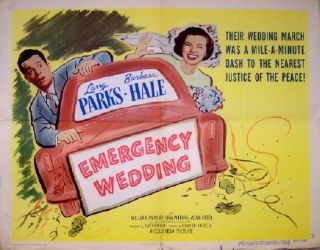 Emergency Wedding 50 Great Barbara Hale Poster