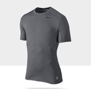 Nike Pro Combat Fitted 20 Short Sleeve Crew Mens Shirt 449787_022_A 