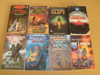 Science Fiction Fantasy Paperback Book Lot Instant Collection Free 