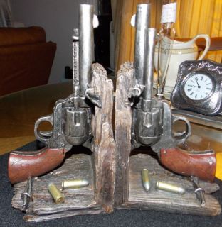 WESTERN SIX SHOOTER GUNS, BARBED WIRE, BARN WOOD AND BULLETS 