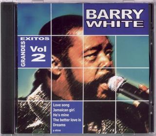 BARRY WHITE GRANDES EXITOS 2 SEALED CD NEW GREATEST HITS BEST