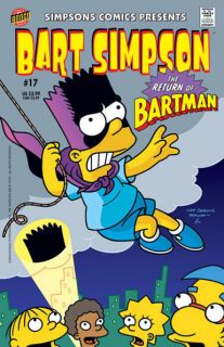 Bart Simpson Comic 17 Legends of The Bartman Family