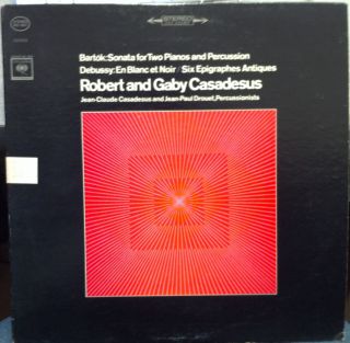 robert gaby casadesus bartok debussy label columbia records format 33 