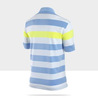 Nike Dri FIT UV Bold Chest Stripe Mens Golf Polo