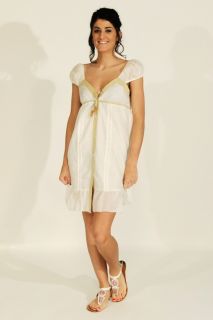 Relish Cream Dress Bashir More Sizes