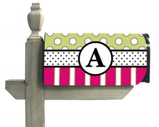 Monogram Mailbox Covers New Baskerville Peppy 56145 A Z
