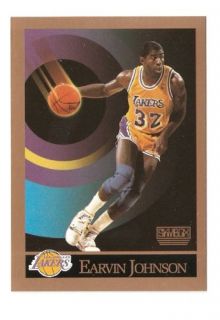 1990 91 Earvin Magic Johnson Skybox Basketball Trading Card 138