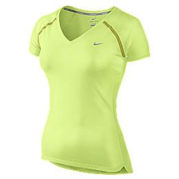Nike Tailwind V Neck Womens Running Shirt 456363_340_A
