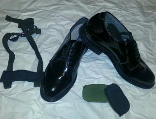Bates Black Military Dress Shoes