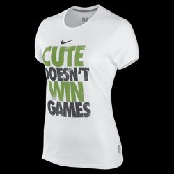  Nike Cute Doesnt Win Games Womens T Shirt