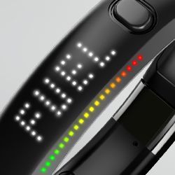 track your day the nike+ fuelband uses a sports tested accelerometer 