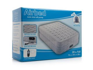 20” Airbed w/ Built In Pump & Remote Control