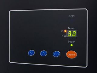 led electronic thermostat with programmable temperature
