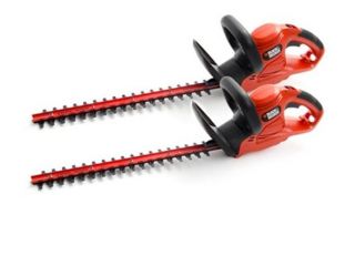 Black & Decker Corded Dual Action Hedge Trimmer – 2 Pack