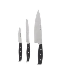   3pc Triple Riveted Chef Knife Set for $19.90   home, knife, gourmet
