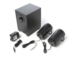 Altec Lansing BXR1221 Stereo Speaker System with Subwoofer for Laptops 