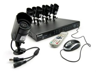 Zmodo 16 Channel Surveillance System with 8 Weatherproof IR Cameras 