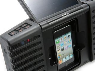 Eton Soulra Solar Powered Sound System for iPod/iPhone with Messenger 